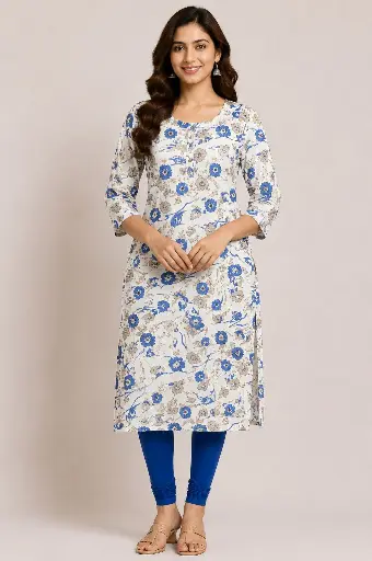 [n208a32b350n1q402] Kurti R22 (Rayon)